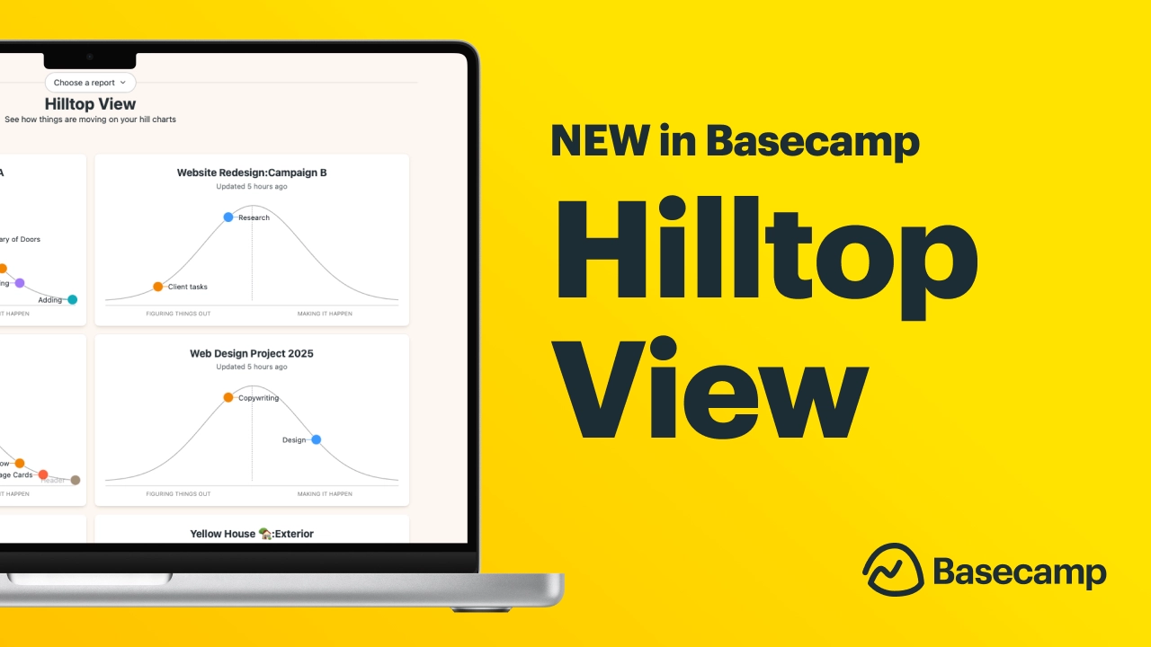 New in Basecamp: Hilltop View